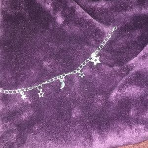 Starry night charm bracelet